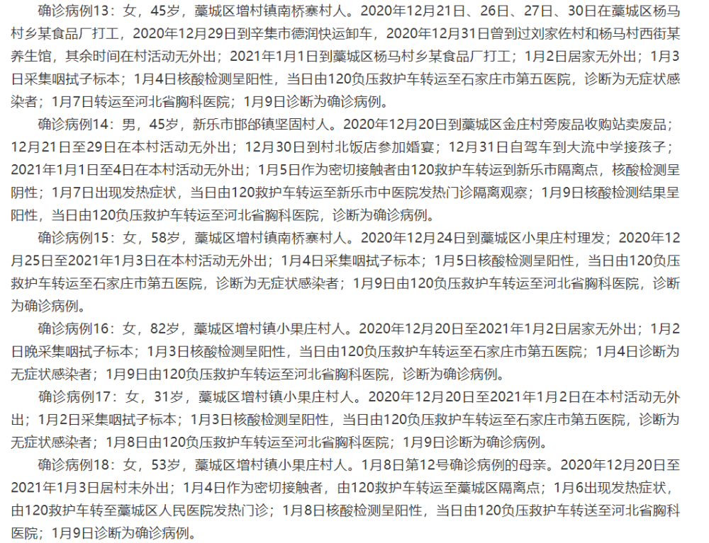 石家庄抗疫捷报频传，今日新增病例持续清零！