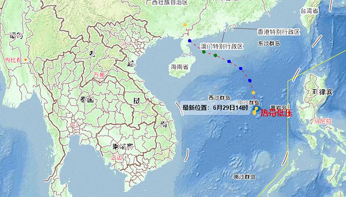 最新台风动态：23号台风实时更新